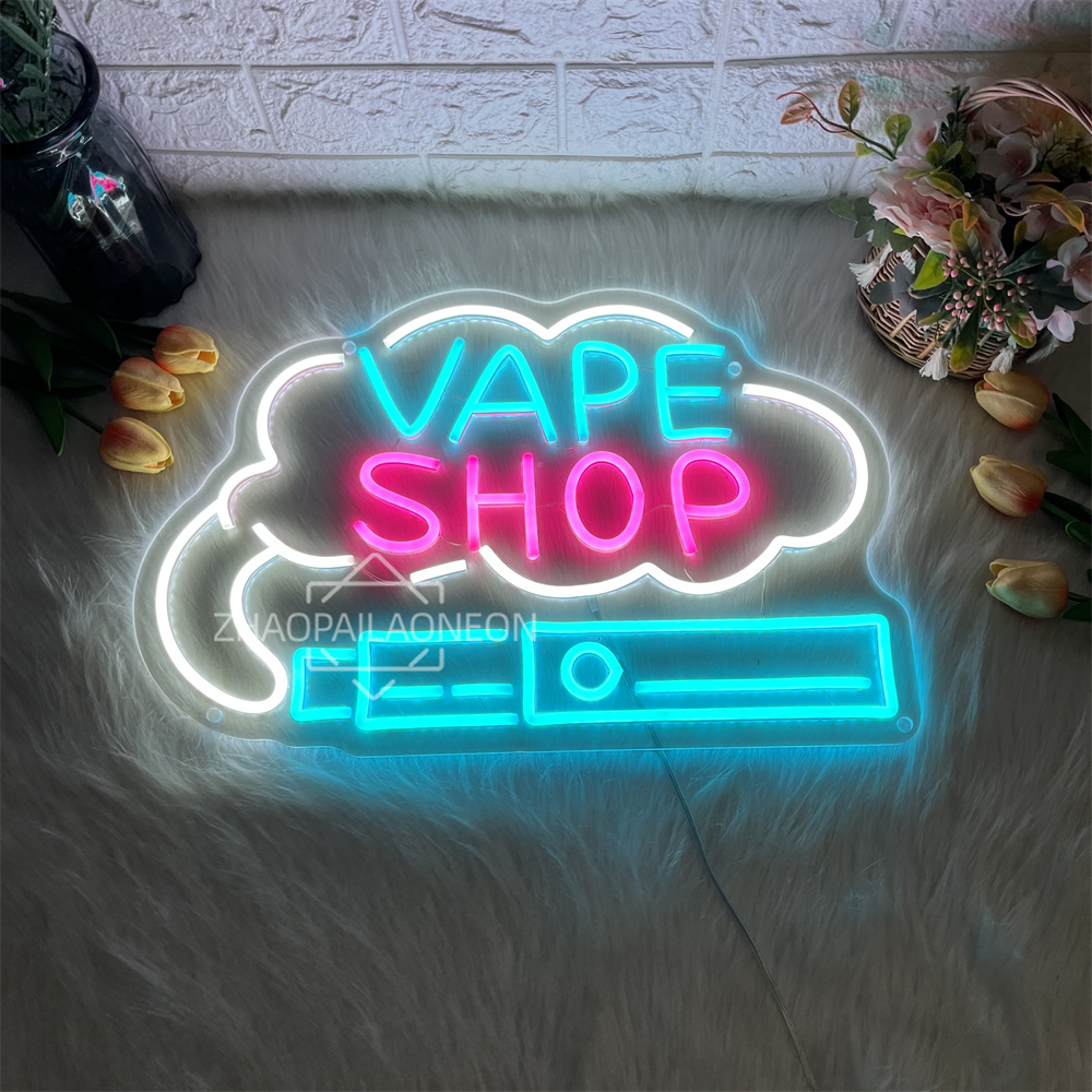 VAPE SHOP Led Neon Sign Wall R - Vaping Shop recensie en prijs