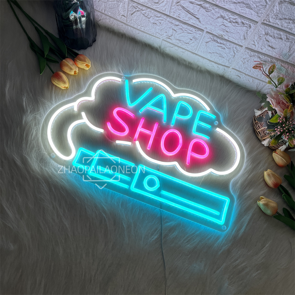 VAPE SHOP Led Neon Sign Wall R - Vaping Shop recensie en prijs