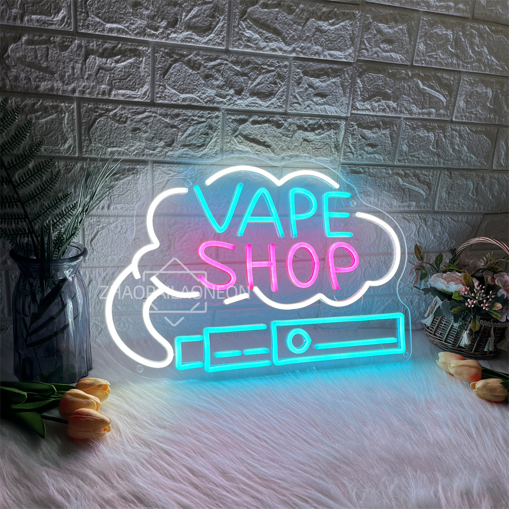 VAPE SHOP Led Neon Sign Wall R - Vaping Shop recensie en prijs