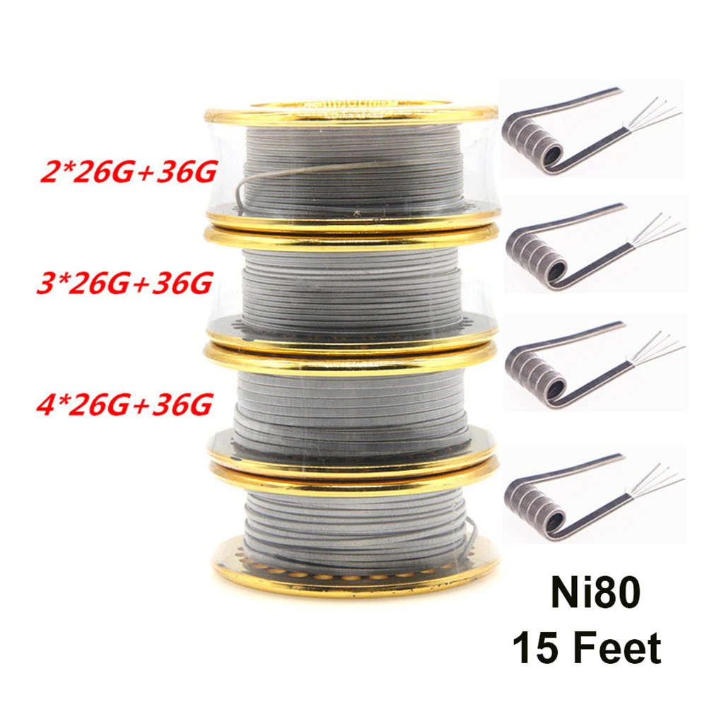 Ni80 Wire Clapton Fused Double - Clapton Wire Pre Built recensie en prijs