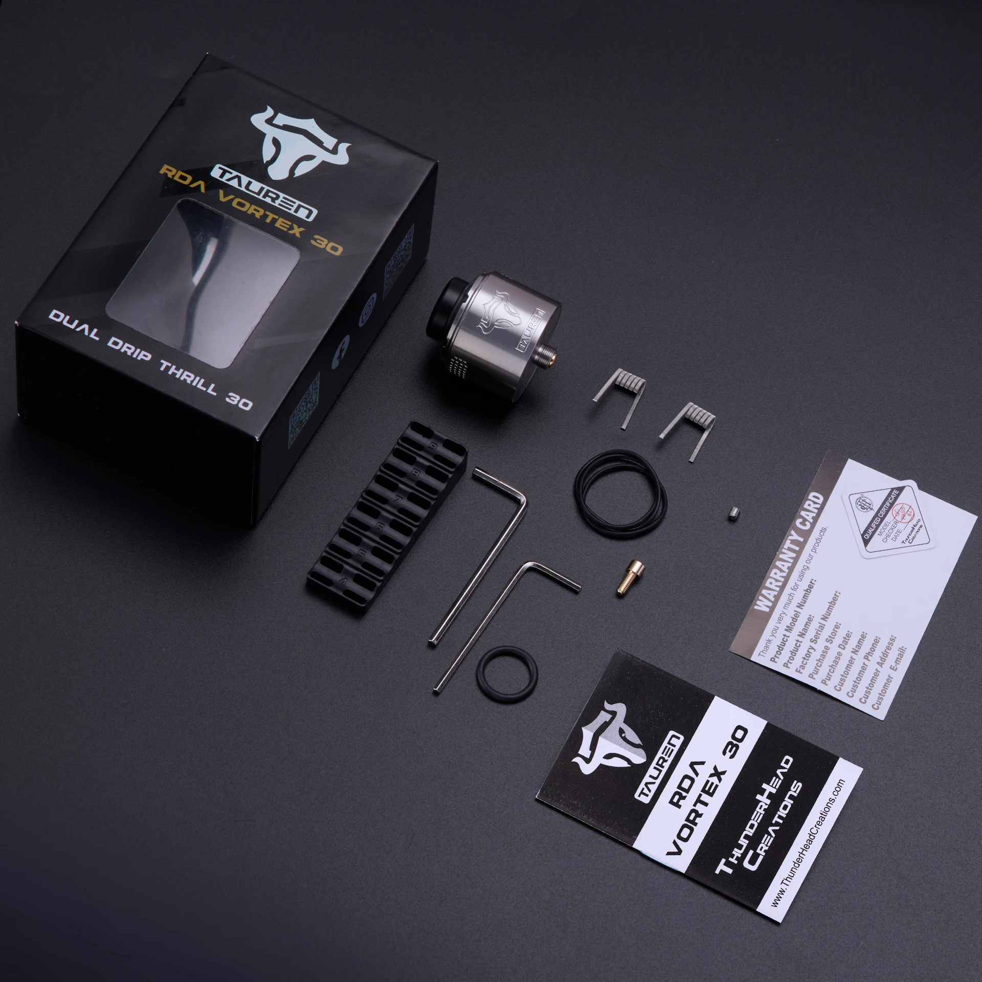 ThunderHead Creations TAUREN R - Rda Atomizer Deck recensie en prijs