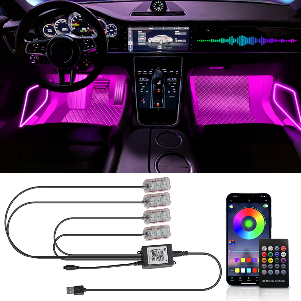 Car Led Foot Ambient With USB  - Vape Decoration recensie en prijs