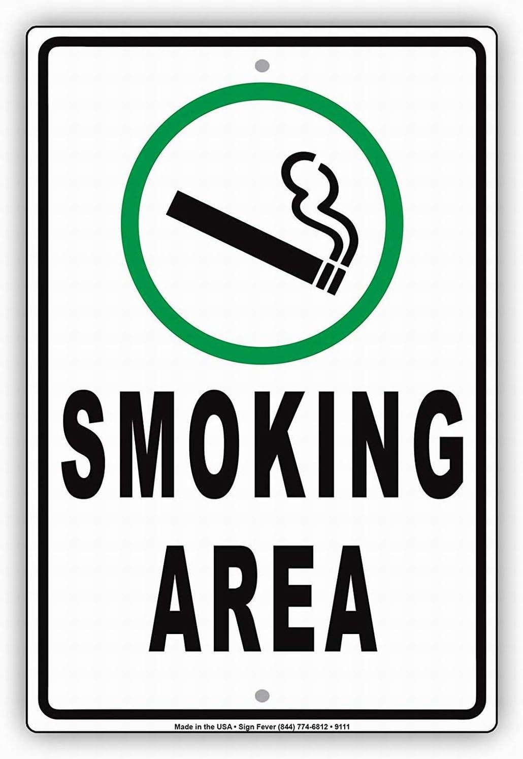 （2D Tin painting）Safety Sign S - Vaping Store recensie en prijs