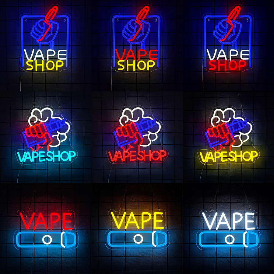 VAPE Shop Neon Sign for Smoke  - Vaping Shop recensie en prijs