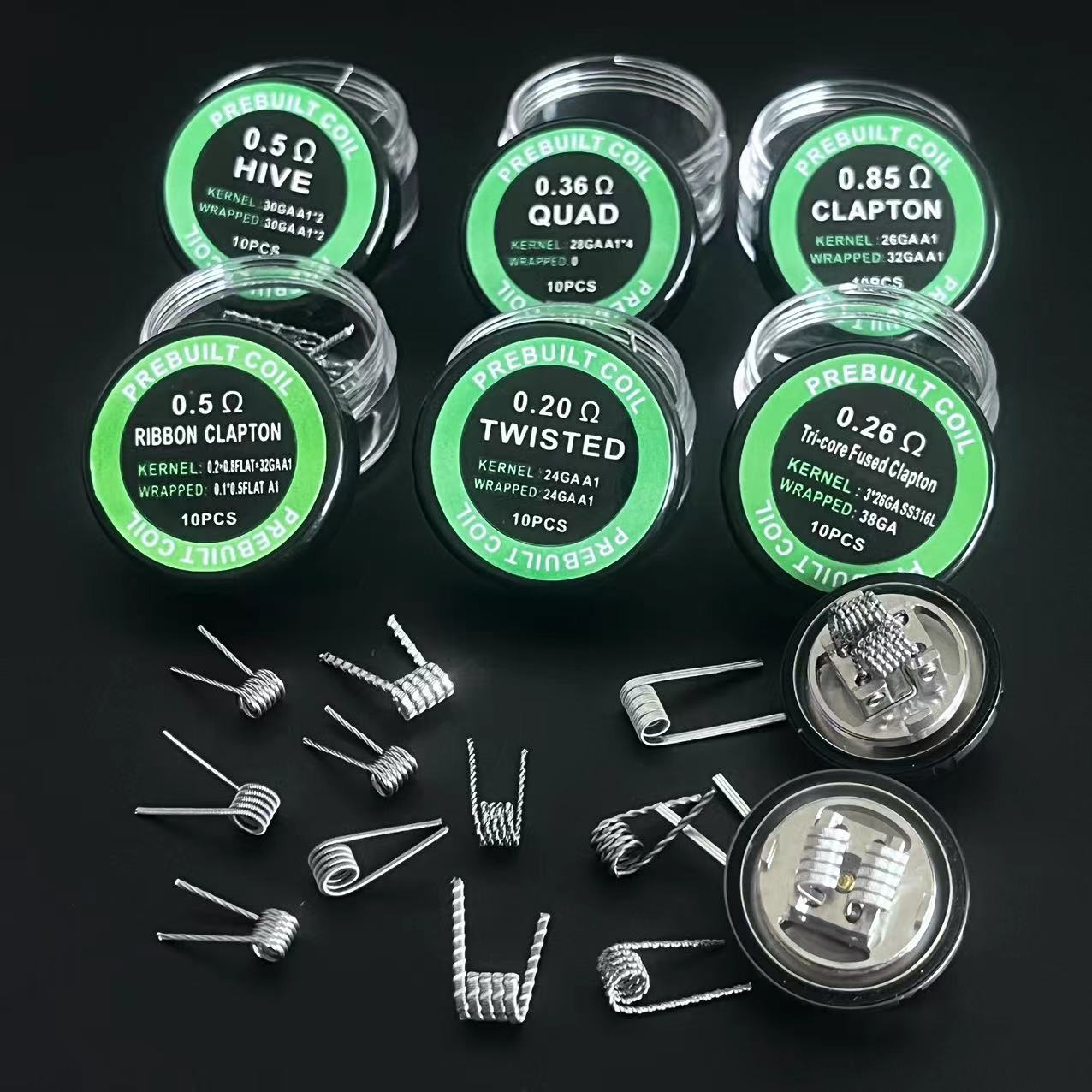 50pcs/30pcs/20pcs/10pcs DL RDL - Clapton Wire Pre Built recensie en prijs