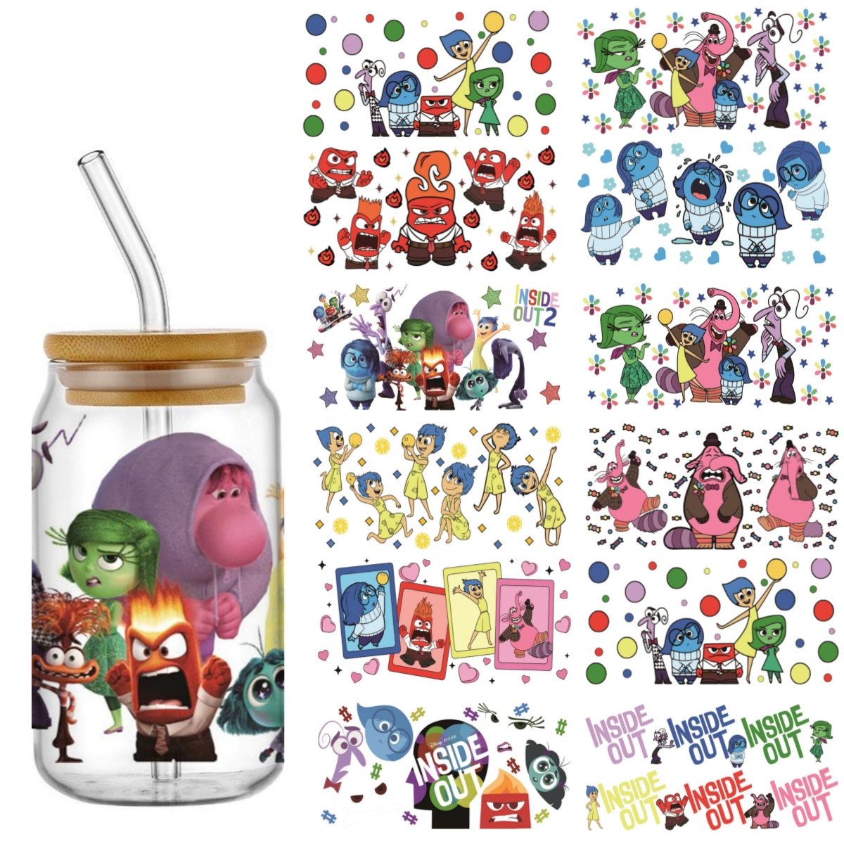Funko Inside Out 2 Emotions UV - Rdta Tank Glass recensie en prijs