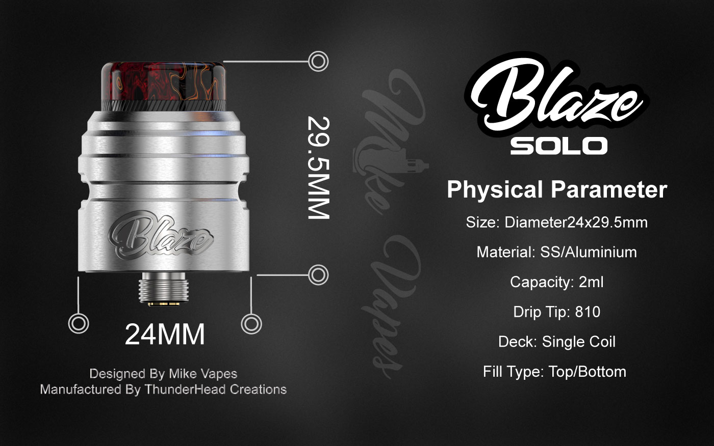 Original ThunderHead Creations - Rda Atomizer Deck recensie en prijs