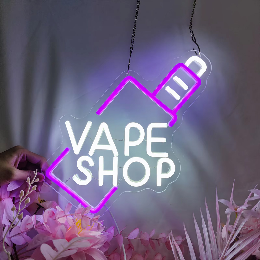 VAPE Shop LED Neon Sign Fit Fo - Vaping Shop recensie en prijs
