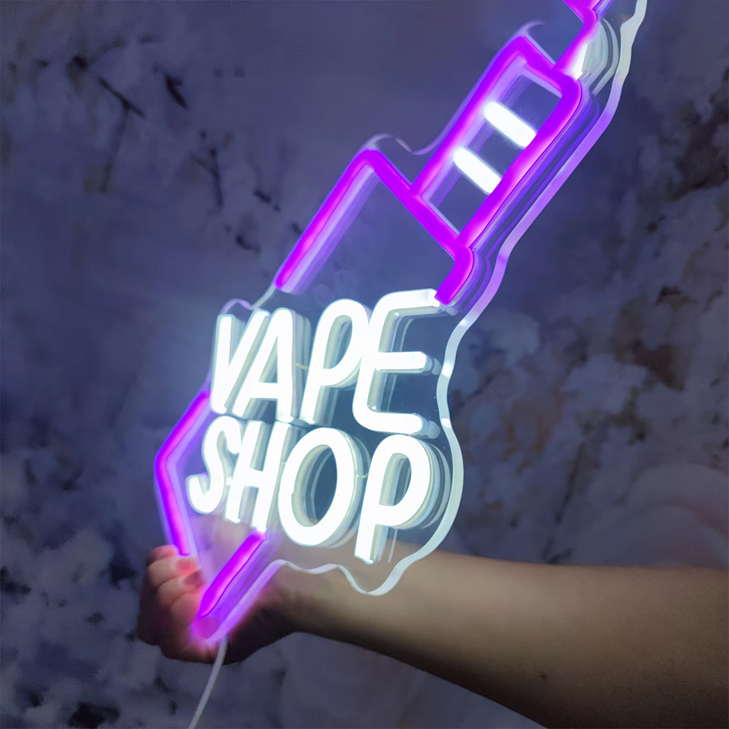 VAPE Shop LED Neon Sign Fit Fo - Vaping Shop recensie en prijs
