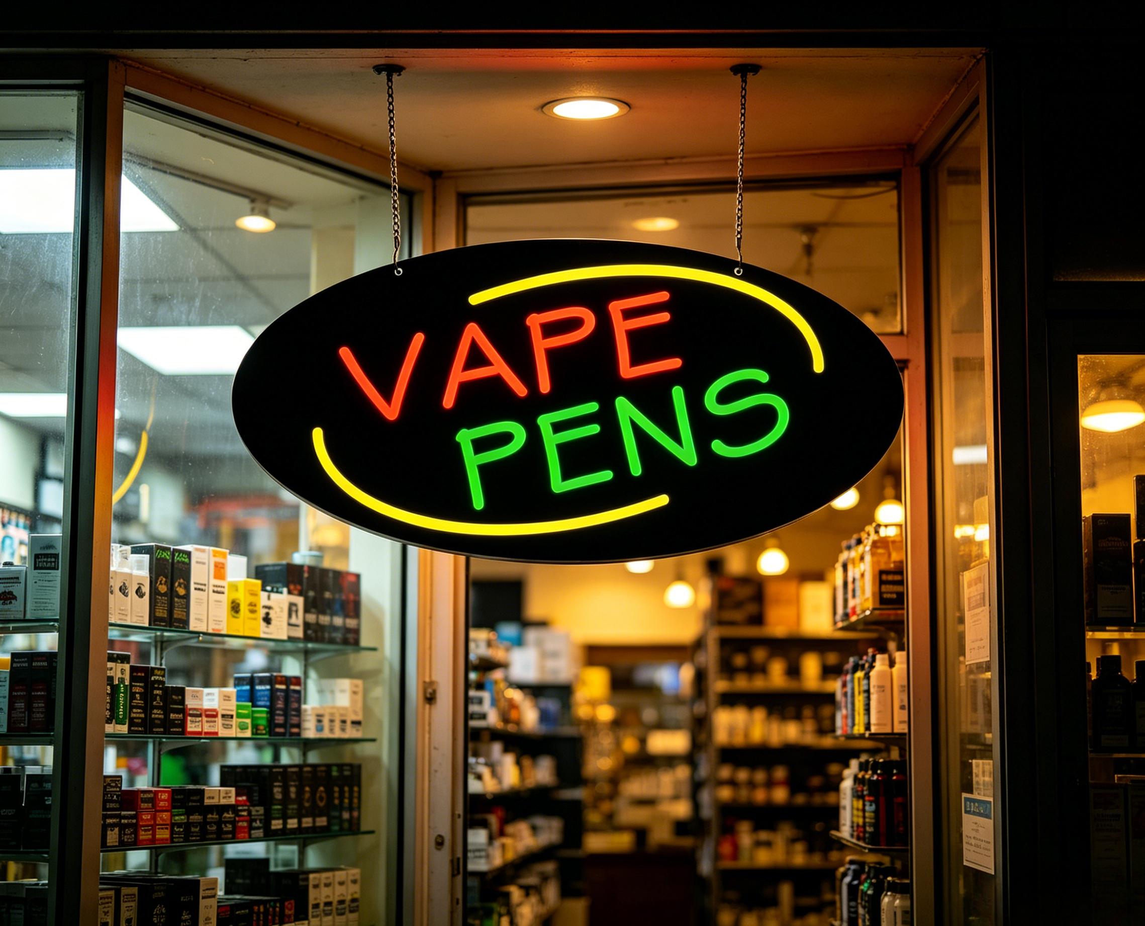 Vape Pens Neon Sign Dimmable L - Vaping Shop recensie en prijs