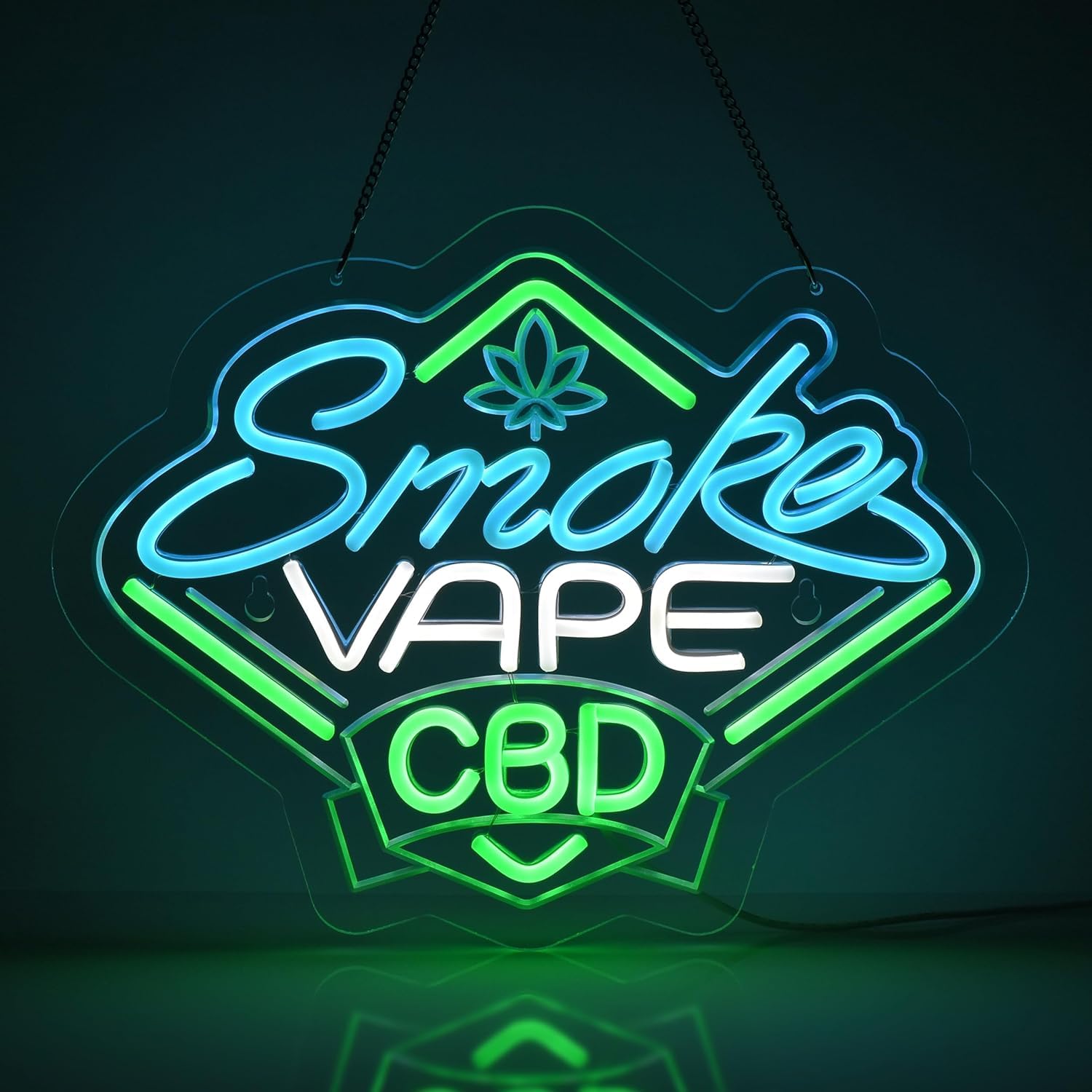 Smoke and Vape Shop Neon Sign  - Vaping Shop recensie en prijs