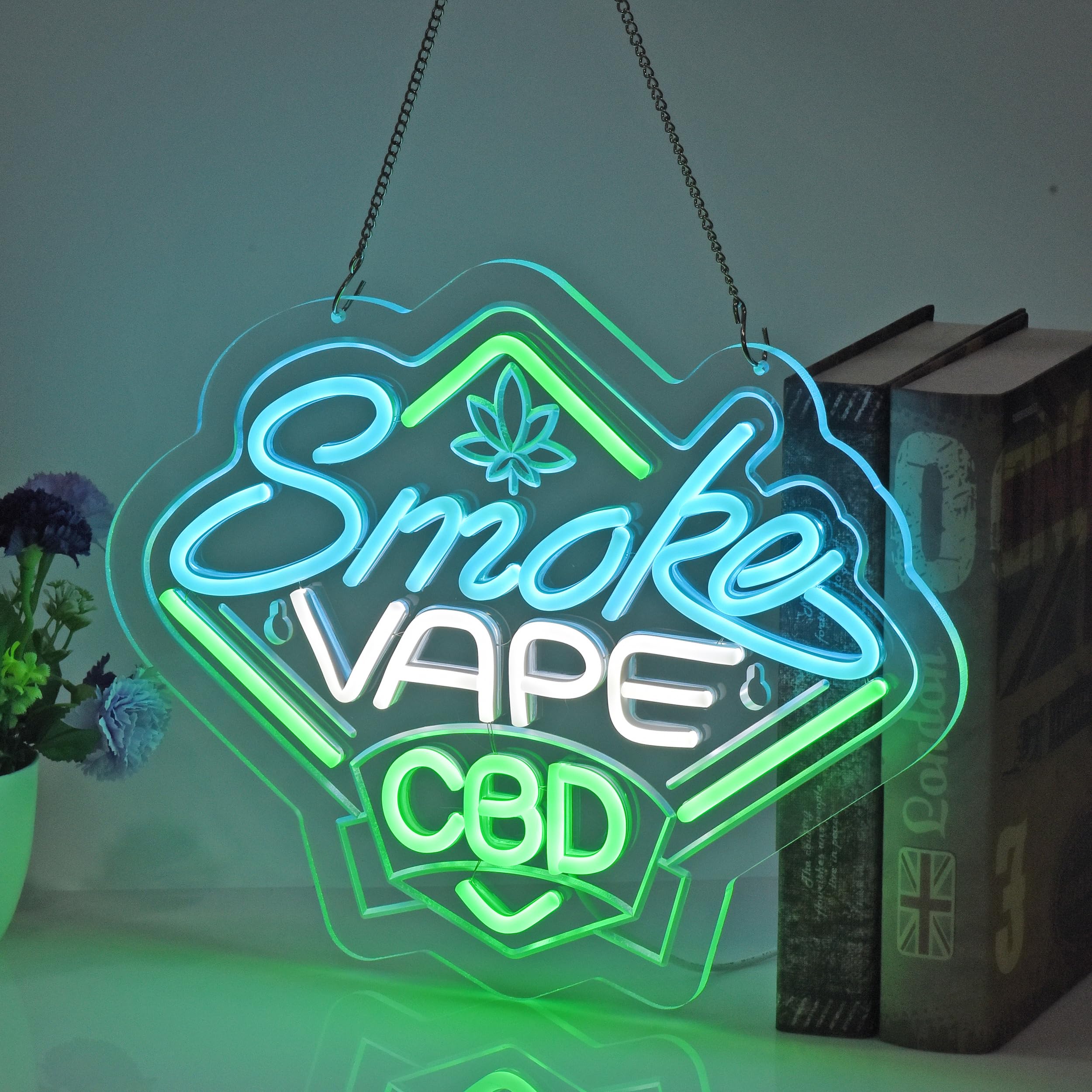 Smoke and Vape Shop Neon Sign  - Vaping Shop recensie en prijs