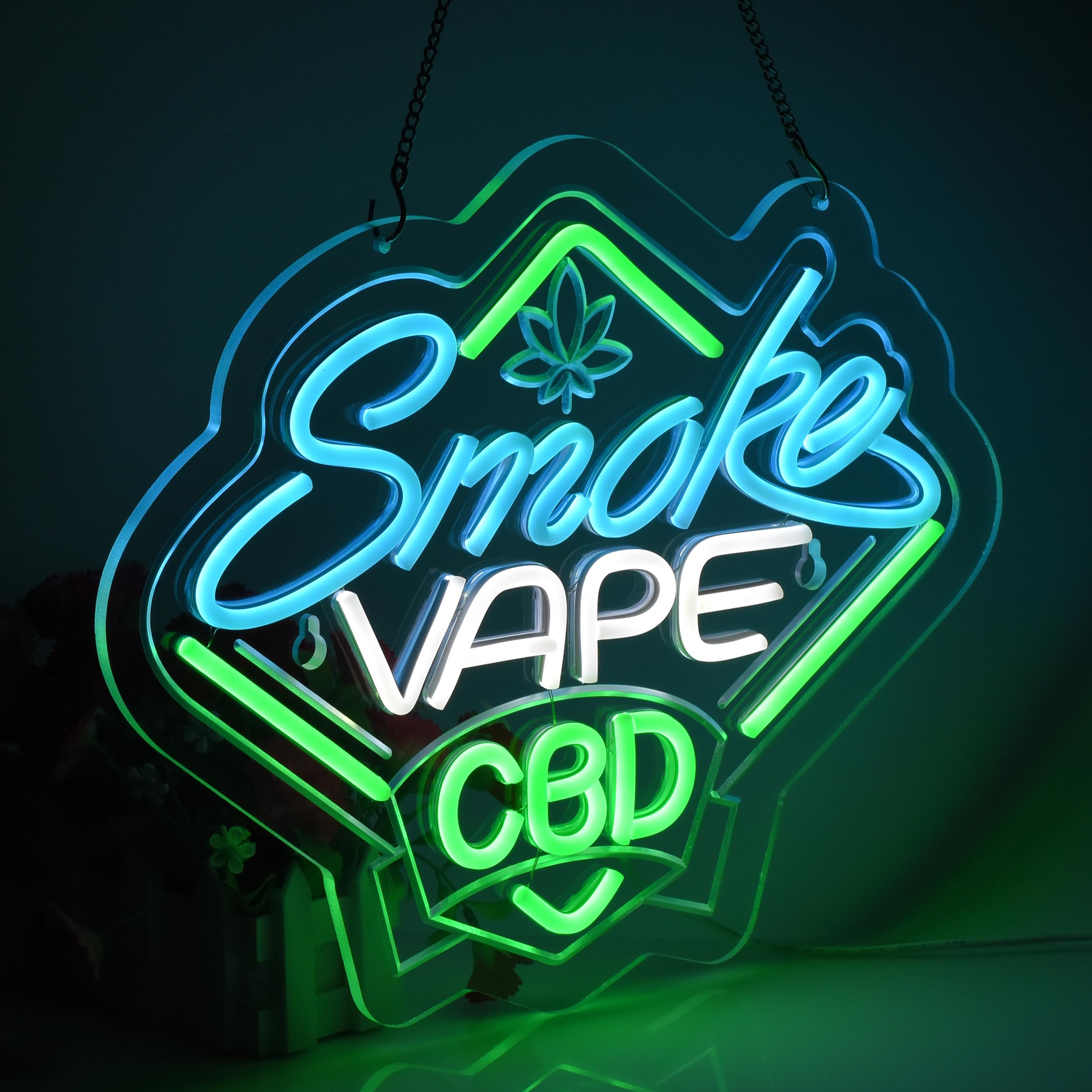 Smoke and Vape Shop Neon Sign  - Vaping Shop recensie en prijs