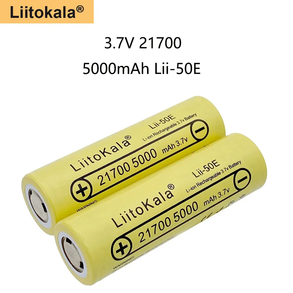 Lii-50E 3.7V 21700 LiitoKala 5 - Vape Battery 18650 recensie en prijs