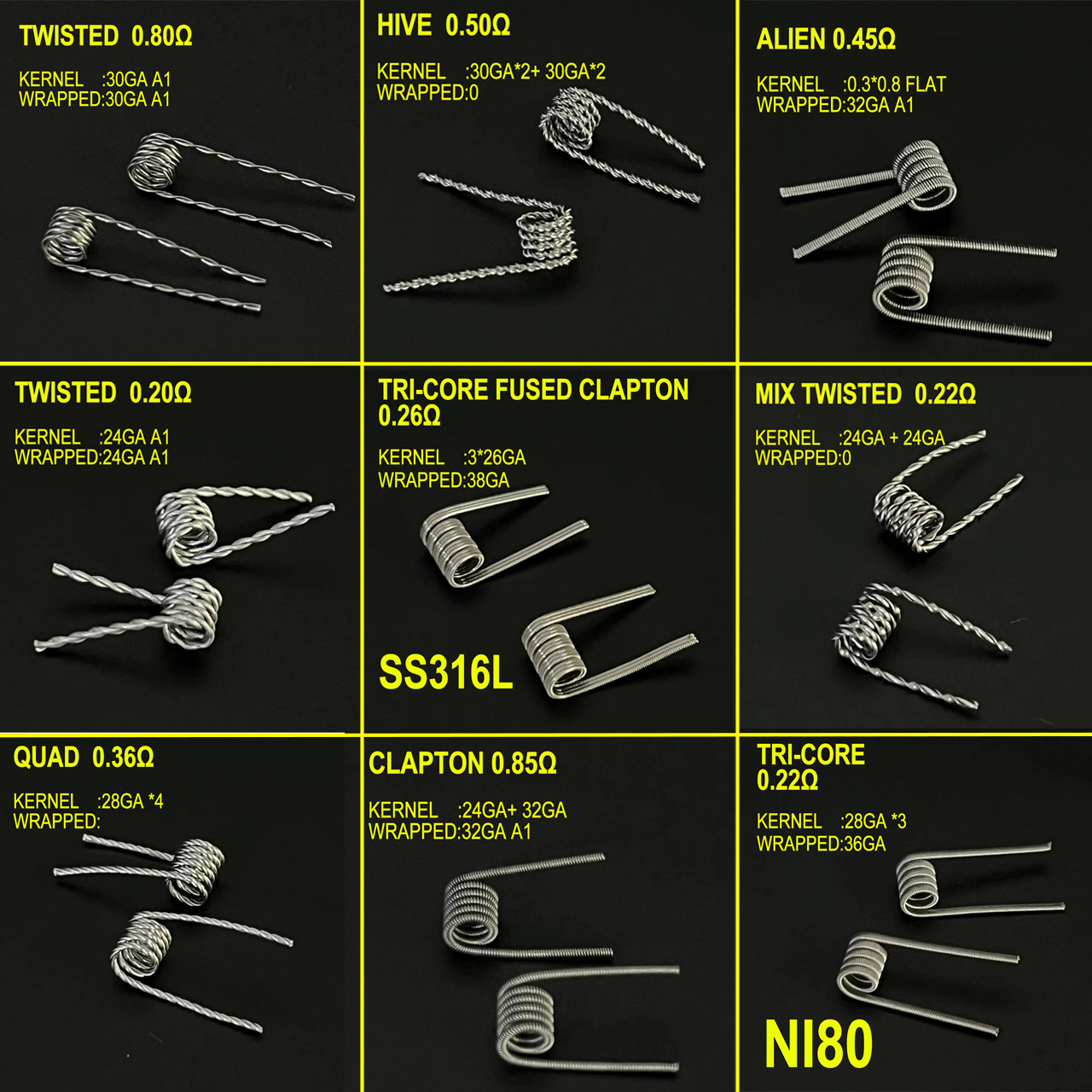 Spring Resistance ID 3.0mm 0.2 - Clapton Wire Pre Built recensie en prijs