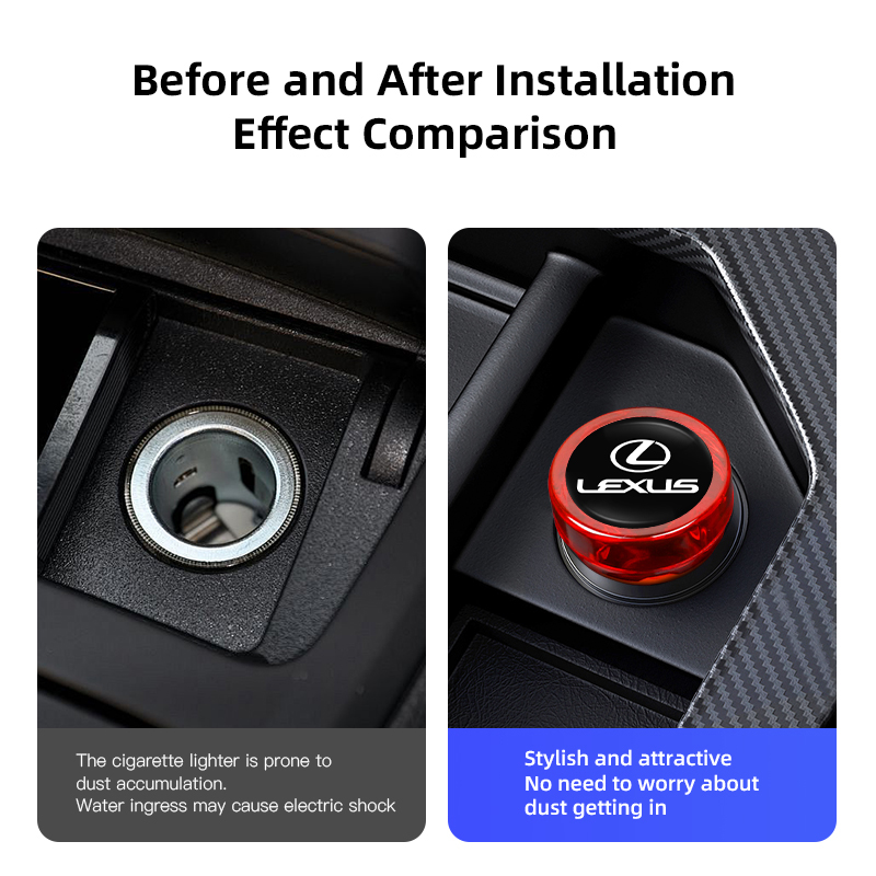 Car Cigarette Lighter Dust Cov - Vape Decoration recensie en prijs