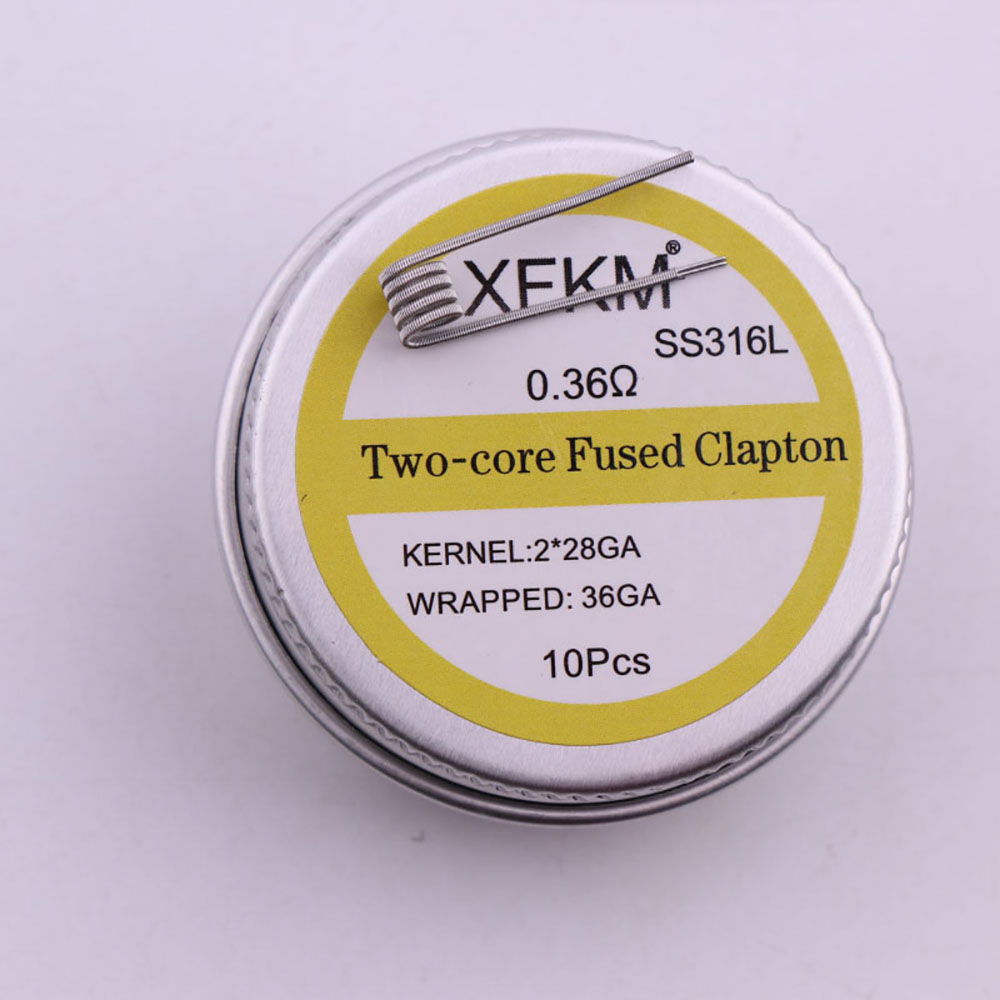 10pcs/box 3mm Spiral ID PreBui - Clapton Wire Pre Built recensie en prijs