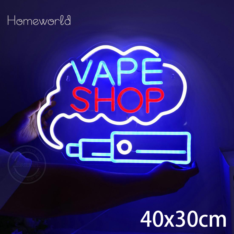 VAPE Shop Neon Sign for Smoke  - Vaping Store recensie en prijs