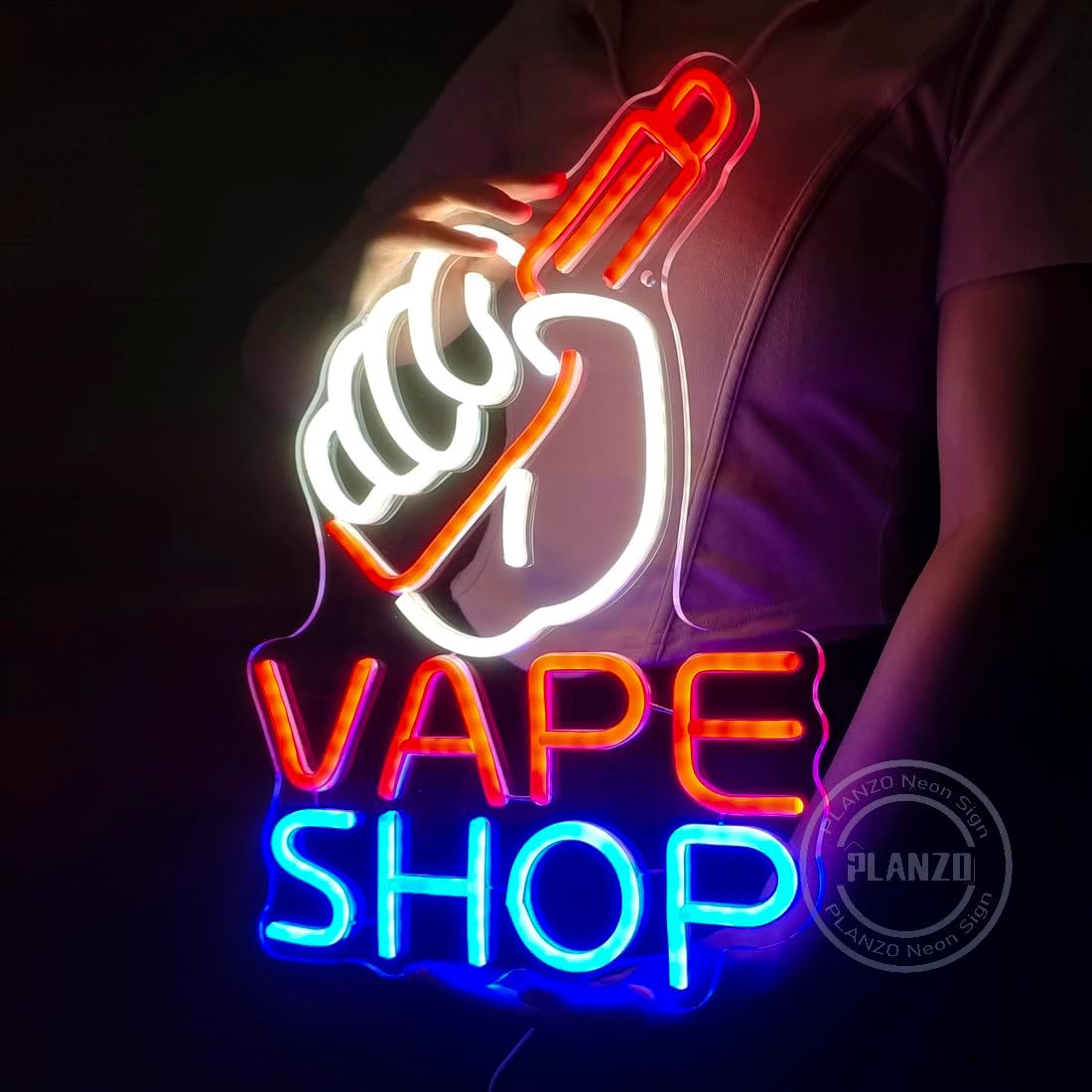 VAPE Shop Neon Sign for Smoke  - Vaping Store recensie en prijs