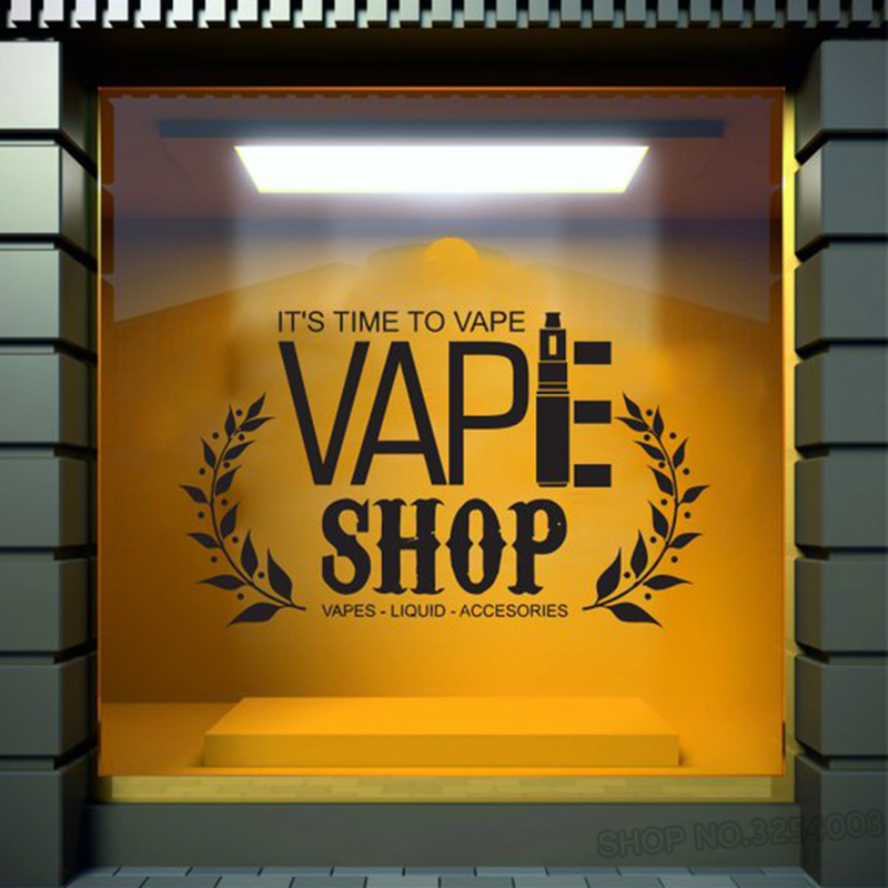 Vape Shop Words Wall Decal Win - Vaping Store recensie en prijs