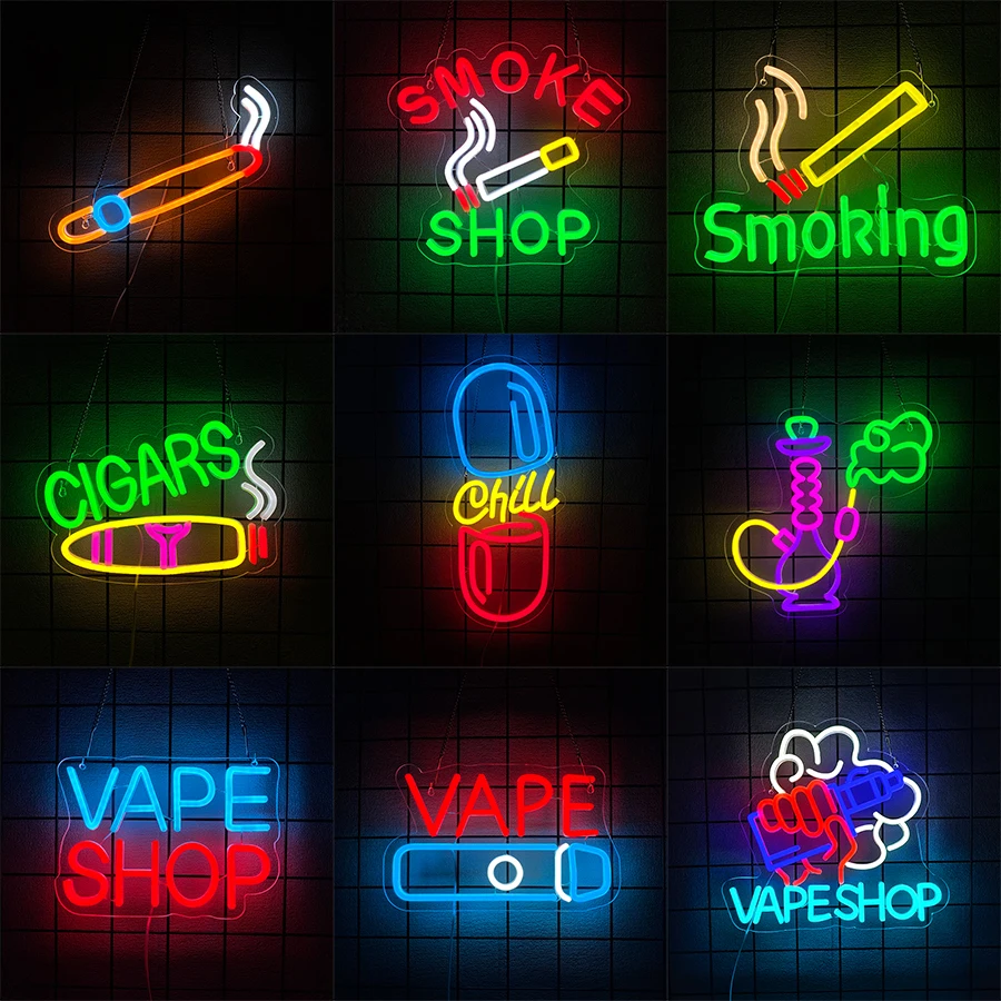 USB Bright Led Advertising Dis - Vaping Shop recensie en prijs