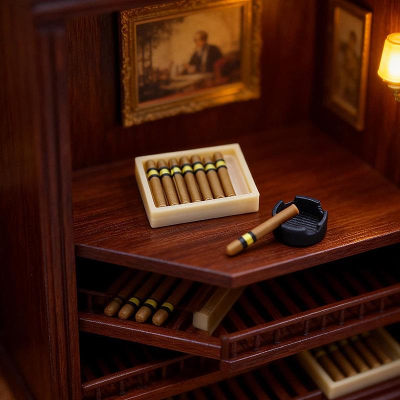 1:12 Mini Dollhouse Cigar Asht - Vape Decoration recensie en prijs