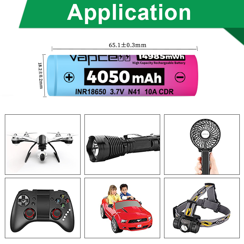 New Rainbow 18650 Battery Vapc - Vape Battery 18650 recensie en prijs