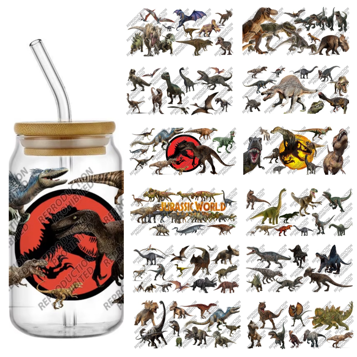 Popular Dinosaur World Design  - Rdta Tank Glass recensie en prijs